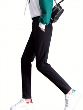 1pc Women'S Sherpa Lined Sweatpants - Cotton Casual Fleece Pants, Solid Color, Straight Leg, Woven, Adult Fall/Winter Jogger Style 1pc Women'S Sherpa Lined Sweatpants - Cotton Casual Fleece Pants, Solid Color, Straight Leg, Woven, Adult Fall/Winter Jogger Style