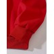 Chic Plus Size Womens Hoodie with Slogan Print - Adjustable Hood, Kangaroo Pockets, Long Sleeves - Perfect Casual Top for Fall & Winter - Comfortable, Stylish Plus Size Clothing
